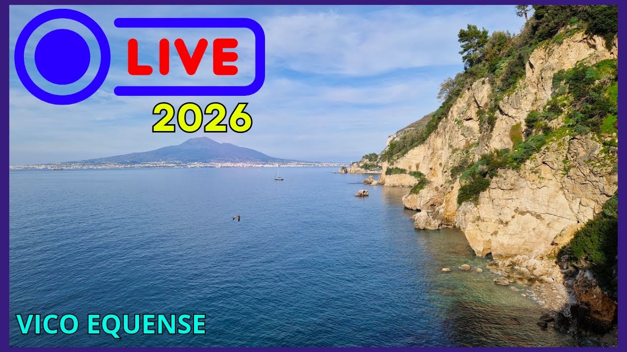 VICO EQUENSE  - LIVE CAMERA 2026 -  #italy #landscape #live