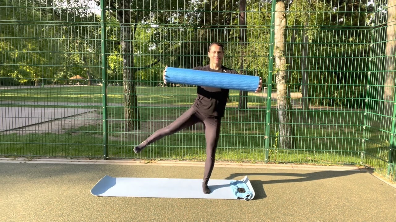 Die Ohne-Schuhe Edition (2): Bauch & Rücken mit der Pilatesrolle