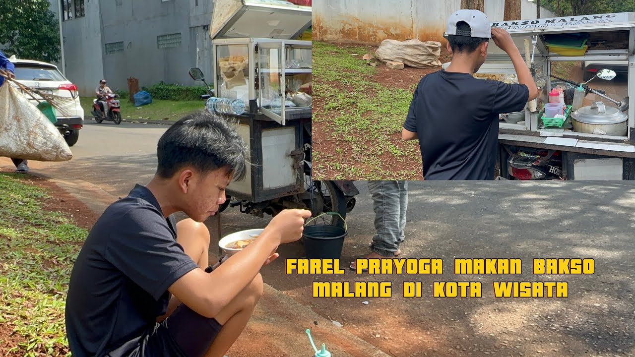 FAREL PRAYOGA NYAMAR JADI KANG BAKSO MALANG