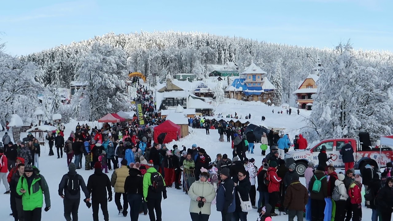 Pustevny 19.1.2019 - 6/11 výhled na Pustevny