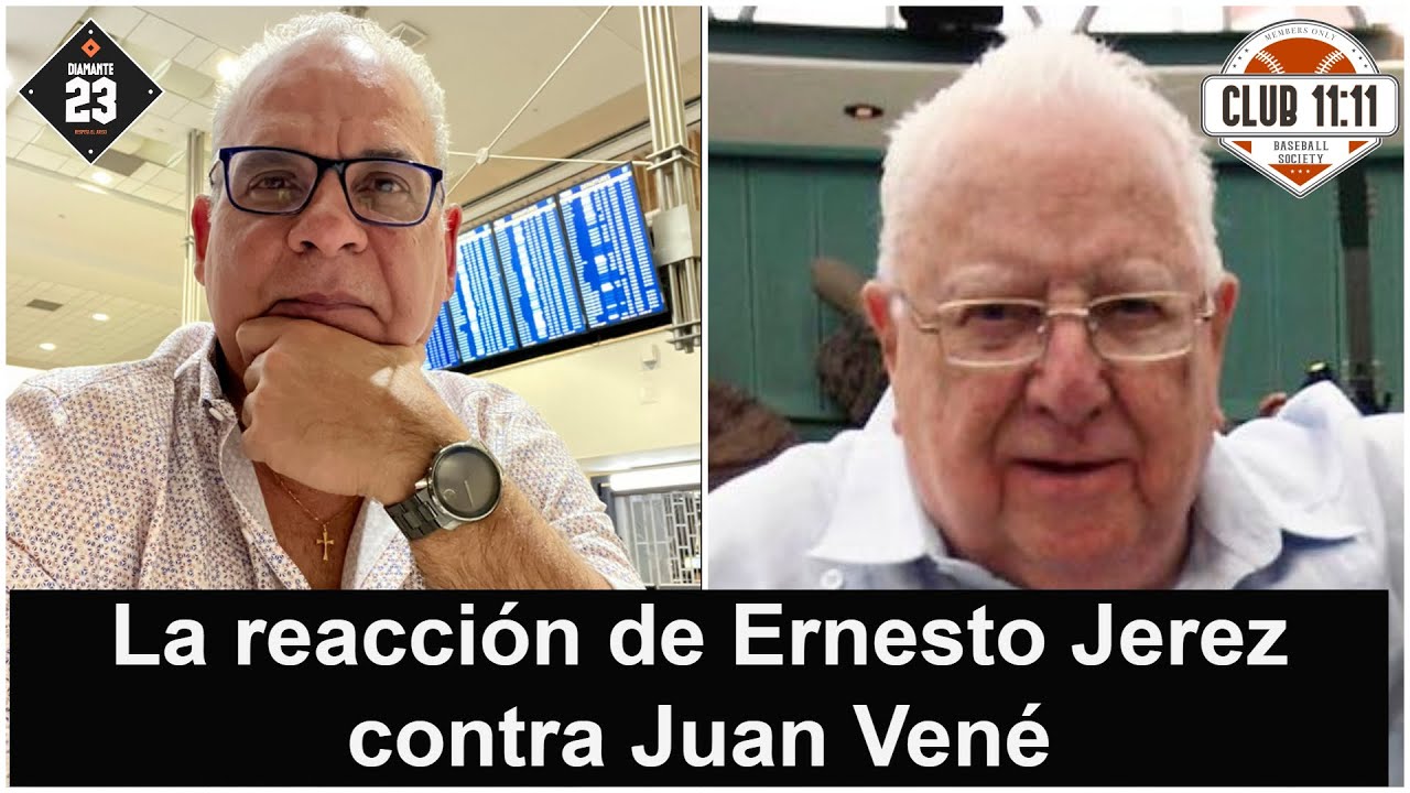 CONTUNDENTE Ernesto Jerez REACCIONÓ FUERTE contra Juan Vené por denigrar a la mujer. Béisbol - MLB