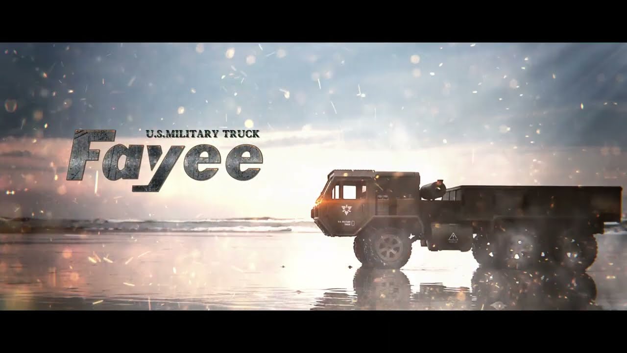 FAYEE FY004 Military Truck Remote Control Car