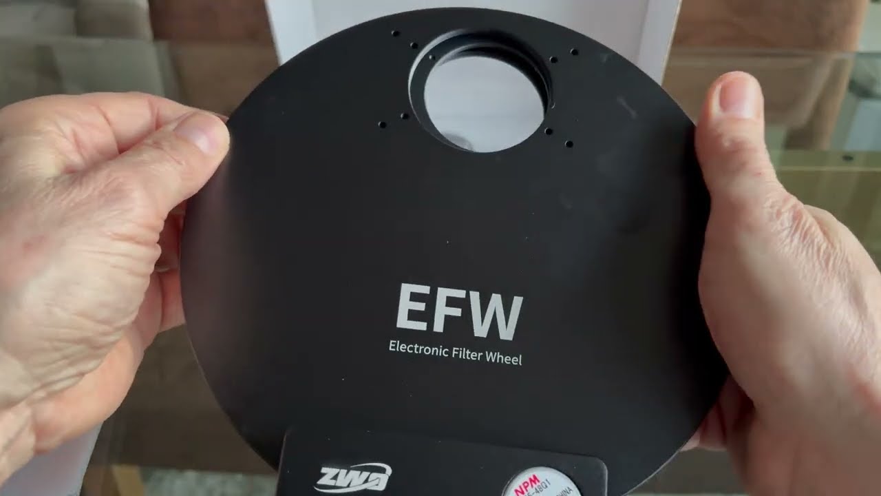 Unboxing  ZWO EFW  7X2”