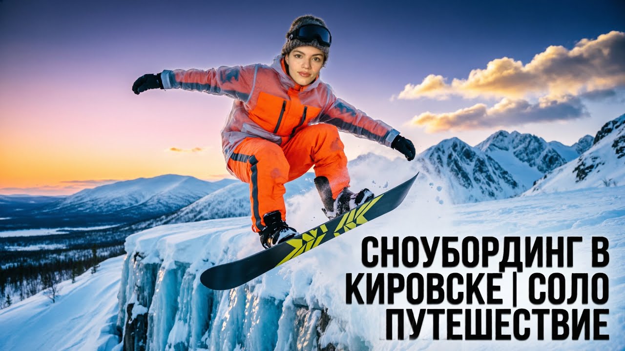 Кировск: город, который не спит | Мой дикий соло-трип