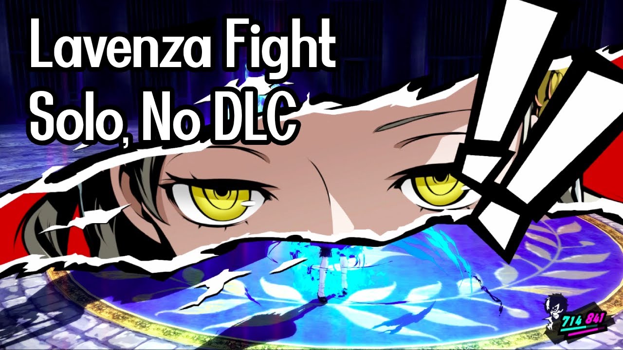 Lavenza Boss Fight Solo Joker No DLC (Merciless) - Persona 5 Royal