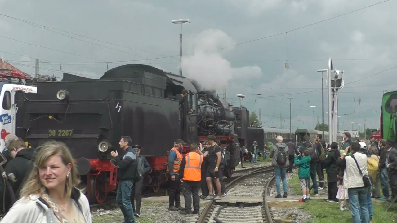 4  Eisenbahnfest Nördlingen 29 05 25, Sonderzug Ries 1 München Nördlingen