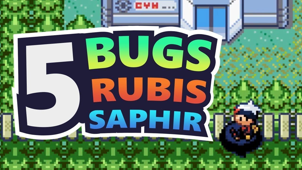 5 MEILLEURS BUGS DE POKÉMON RUBIS & SAPHIR