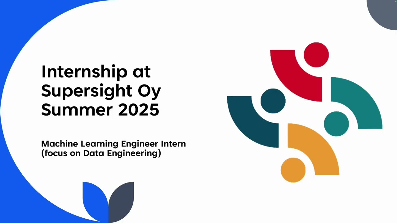 Summer Internship at Supersight - Saad Abdullah