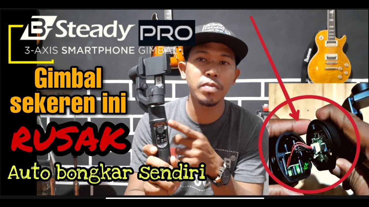 GIMBAL SEKEREN DAN SECANGGIH INI RUSAK KITA BONGKAR AJA APAKAH BISA DIPERBAIKI..? (BRICA steady pro)