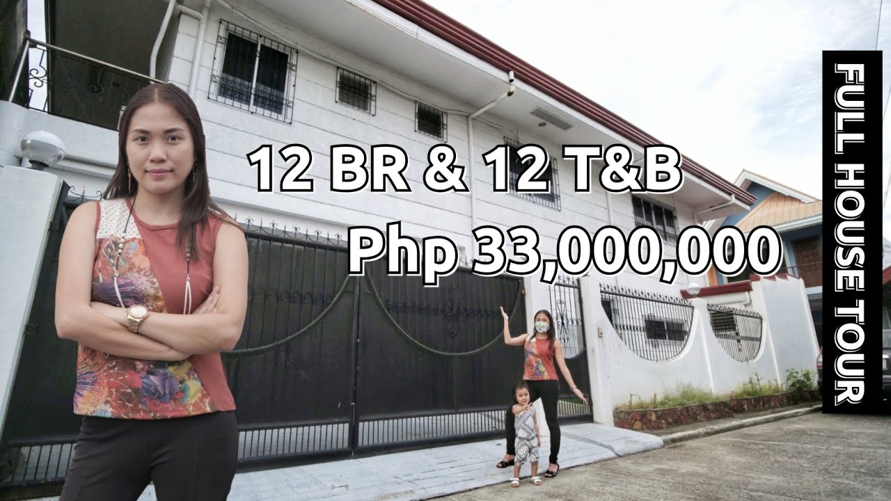 Amazing 12 Bedroom White House with Outdoor Pool in Mandaue Ideal For Staff House/Bed & Breakfast