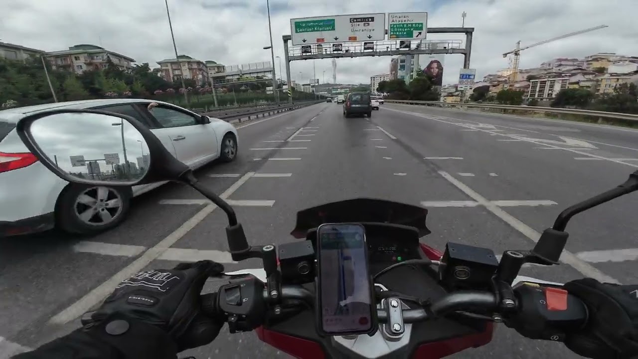POV İstanbul Kadiköy Dönüş - Sym Jet X 125 - DJI osmo 4  [2K] #motovlog #symjetx125 #motocyle