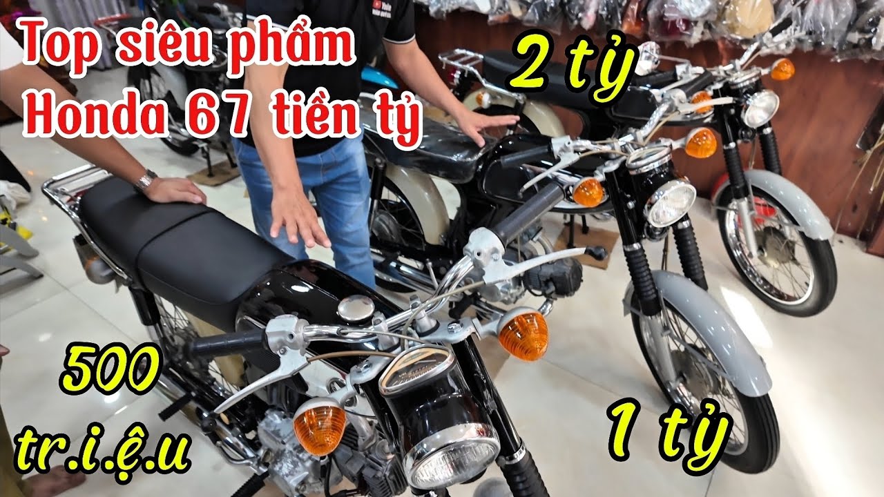 Review Top những chiếc xe Honda 67 đẹp nhất Việt Nam 