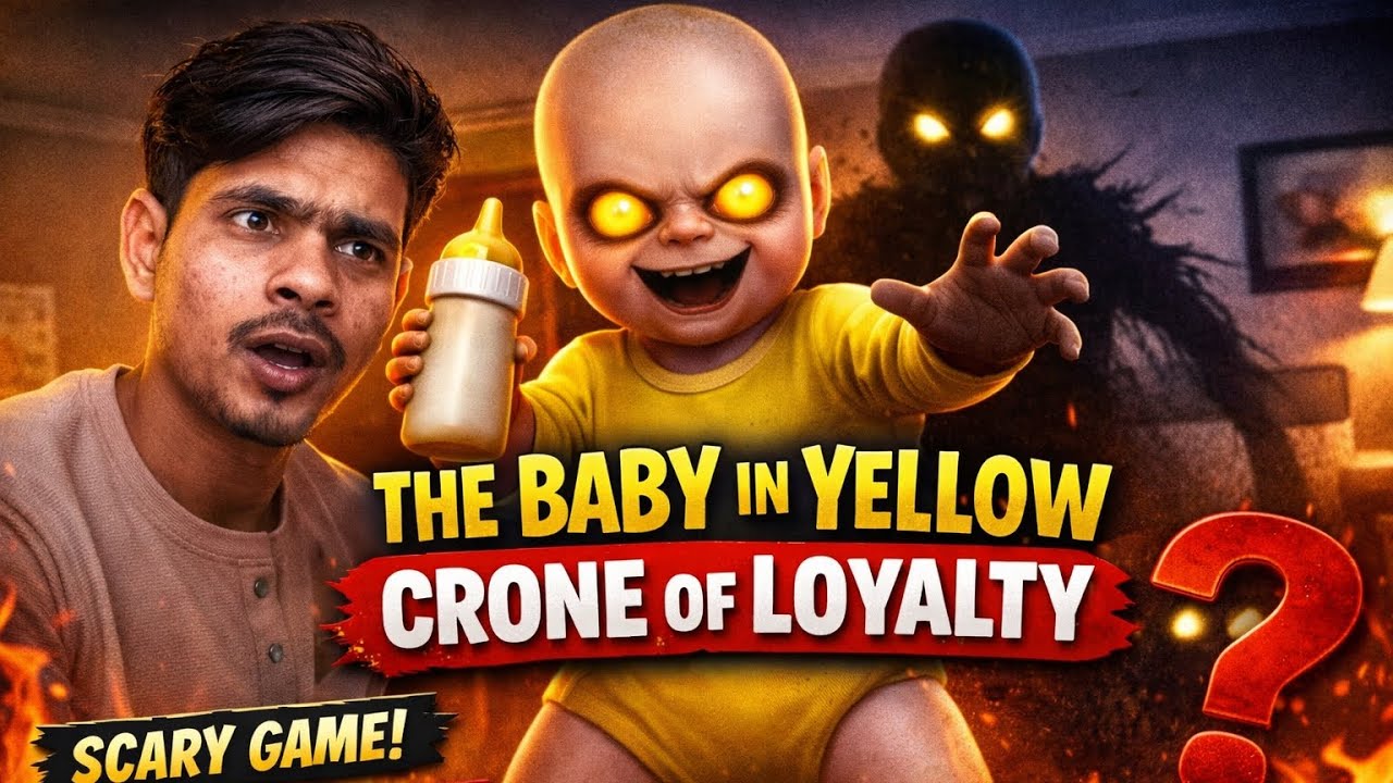 NEW Crown Childcare Update! BABY KA HORROR NIGHTMARE 😱 The Baby in Yellow”
