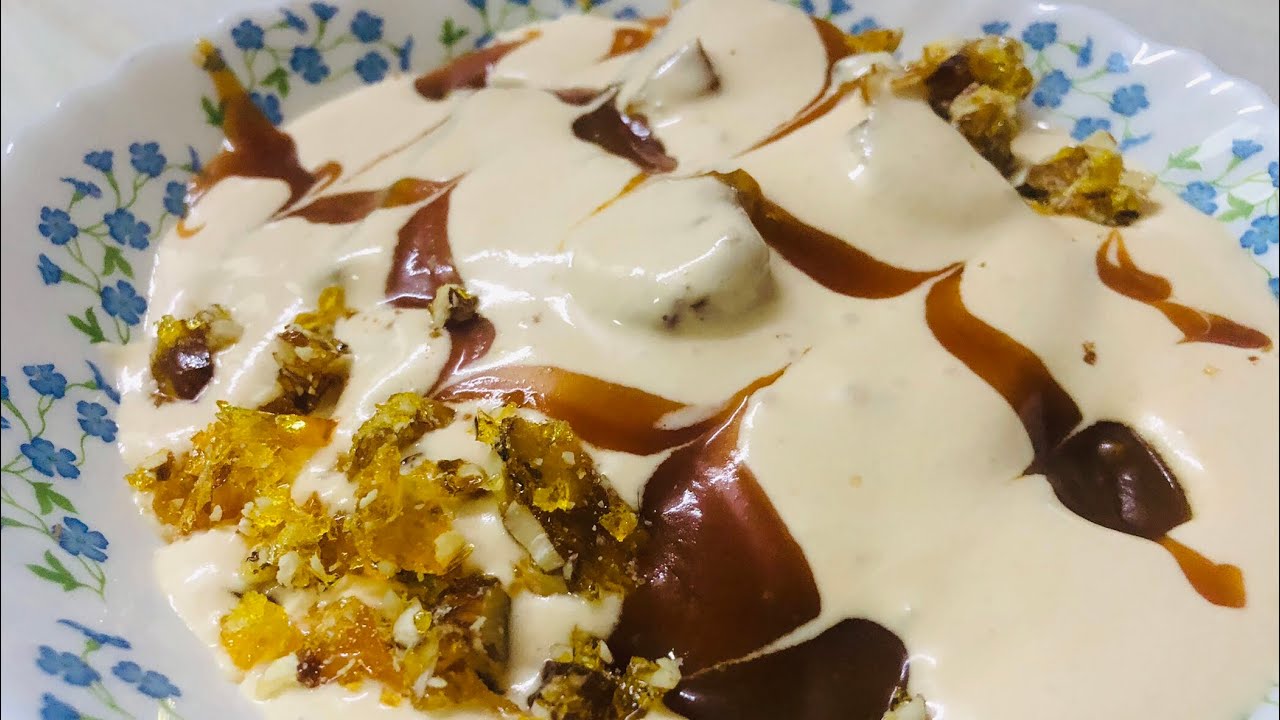 Caramel Cream Delight | quick dessert without Oven | Caramel Delight recipe