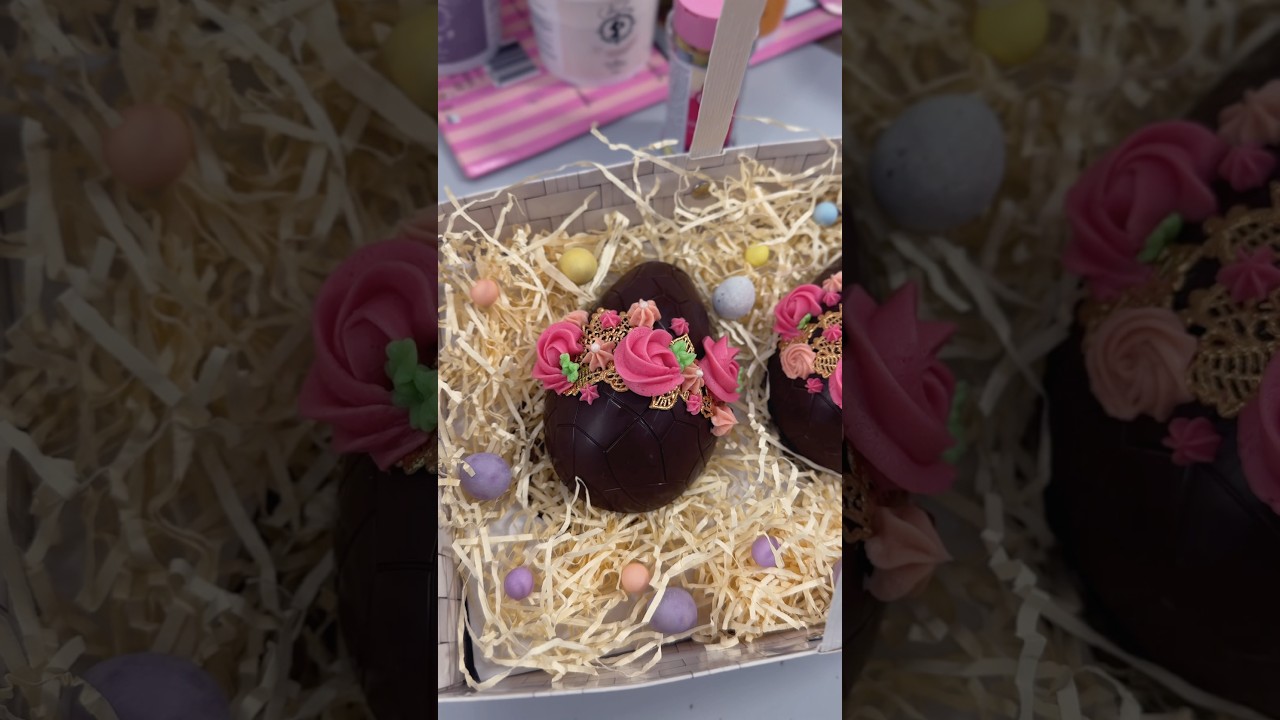 Easter Treat Box for your Easter Eggs all available from The Cake Decorating Company