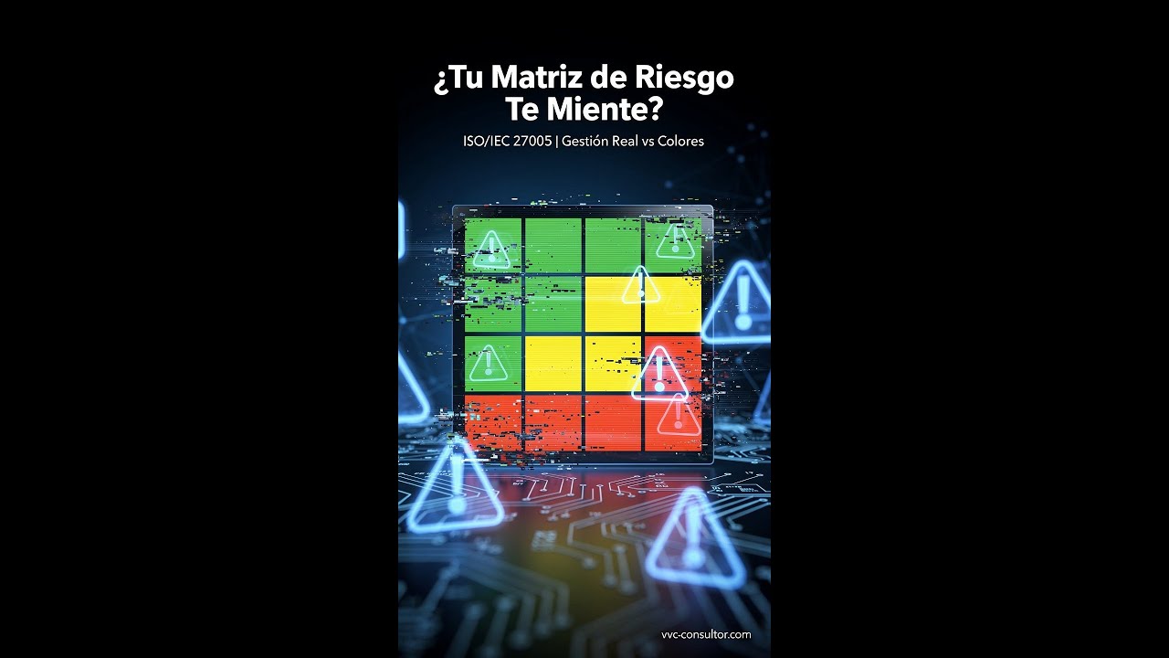 ISO27005 Por qué tu matriz de riesgo te está mintiendo (y cómo ISO/IEC 27005 te ayuda a gestionarlo)