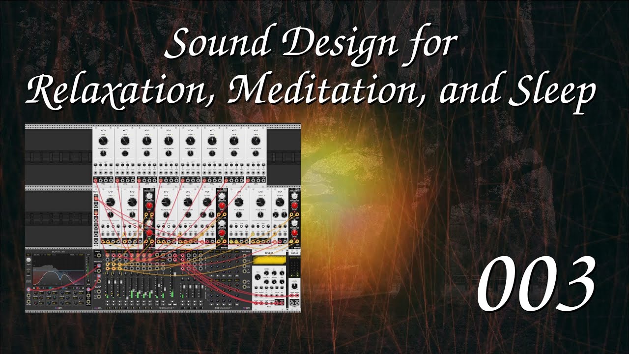 Sound Design for RMS 003 - Making Binaural Beats in VCV Rack & Effect on Brain Wave Frequencies