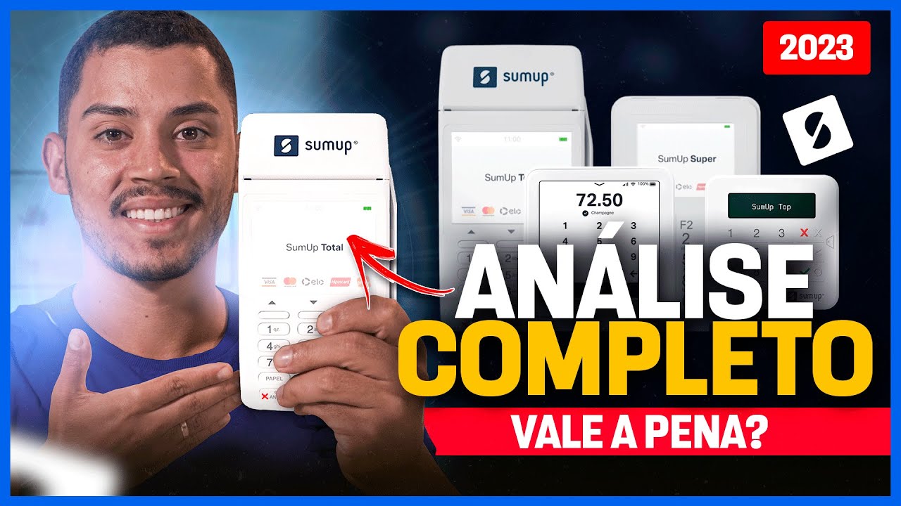 Qual a MELHOR máquina de cartão SUMUP em 2023? Testando todas na prática!