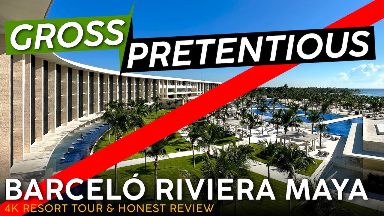 BARCELÓ RIVIERA MAYA Канкун, Мексика 🇲🇽 Тур и обзор курорта в формате 4K 🇲🇽 Большая коробка, БОЛЬ...