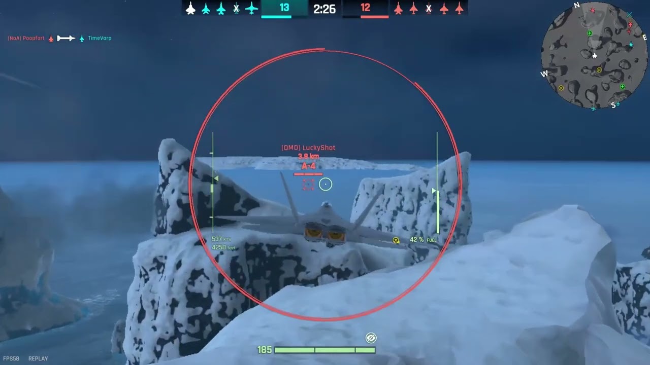F22 Polar Noche 11 Derribos