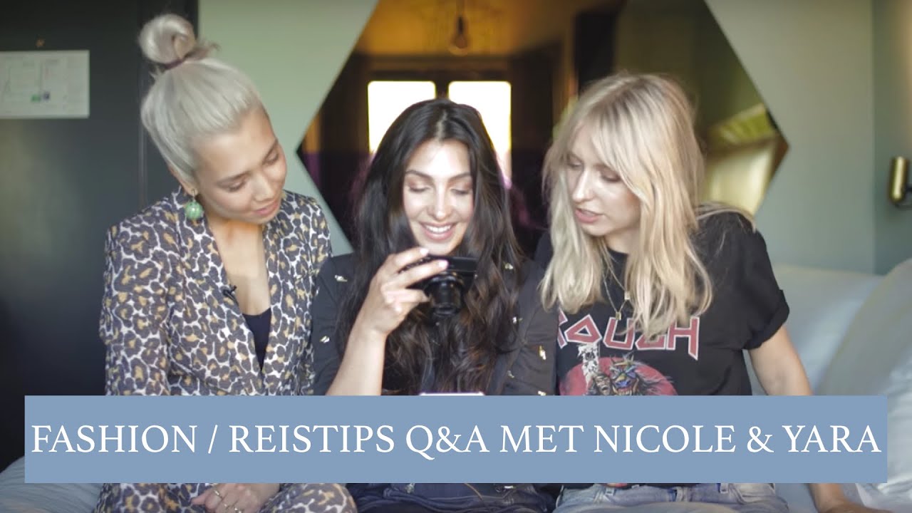 FASHION / REISTIPS SNAPCHAT Q&A MET NICOLE & YARA - Anna Nooshin