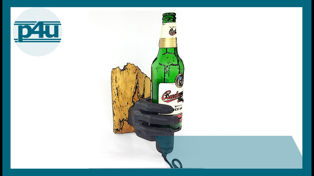 DIY Flaschenlampe