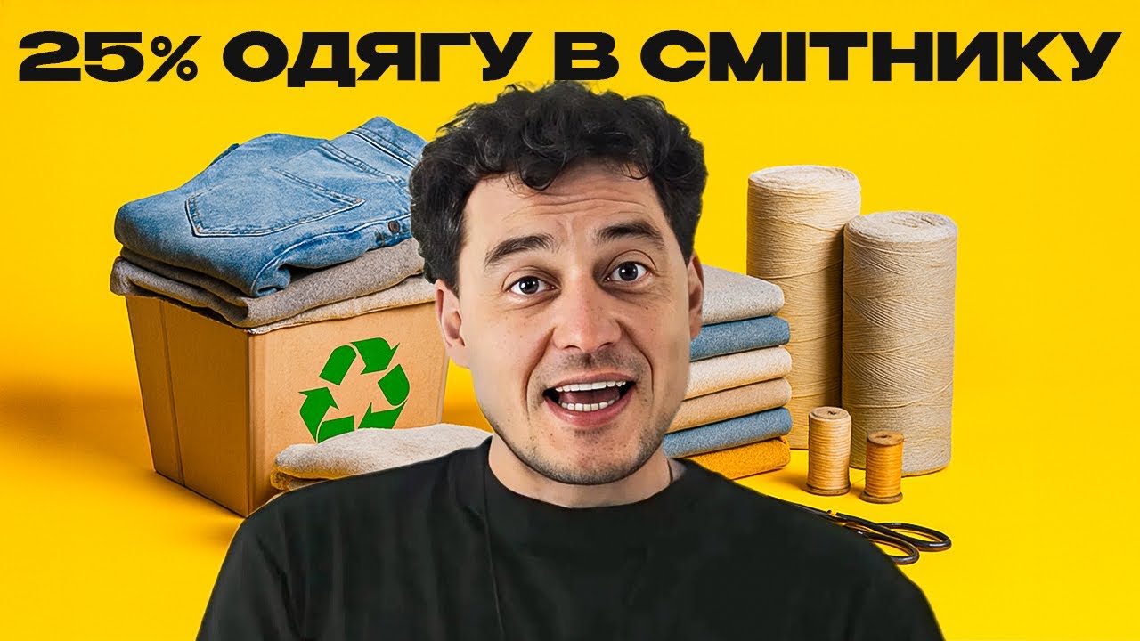 ШОК: ДО 25% ТКАНИНИ ЙДЕ В СМІТТЯ😱 Як працює українська переробка текстилю | 482. Зроблено в Україні