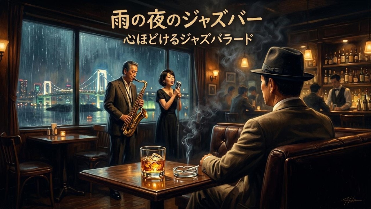 ウイスキーと昭和ジャズバー – 昭和の夜に響くジャズバラード