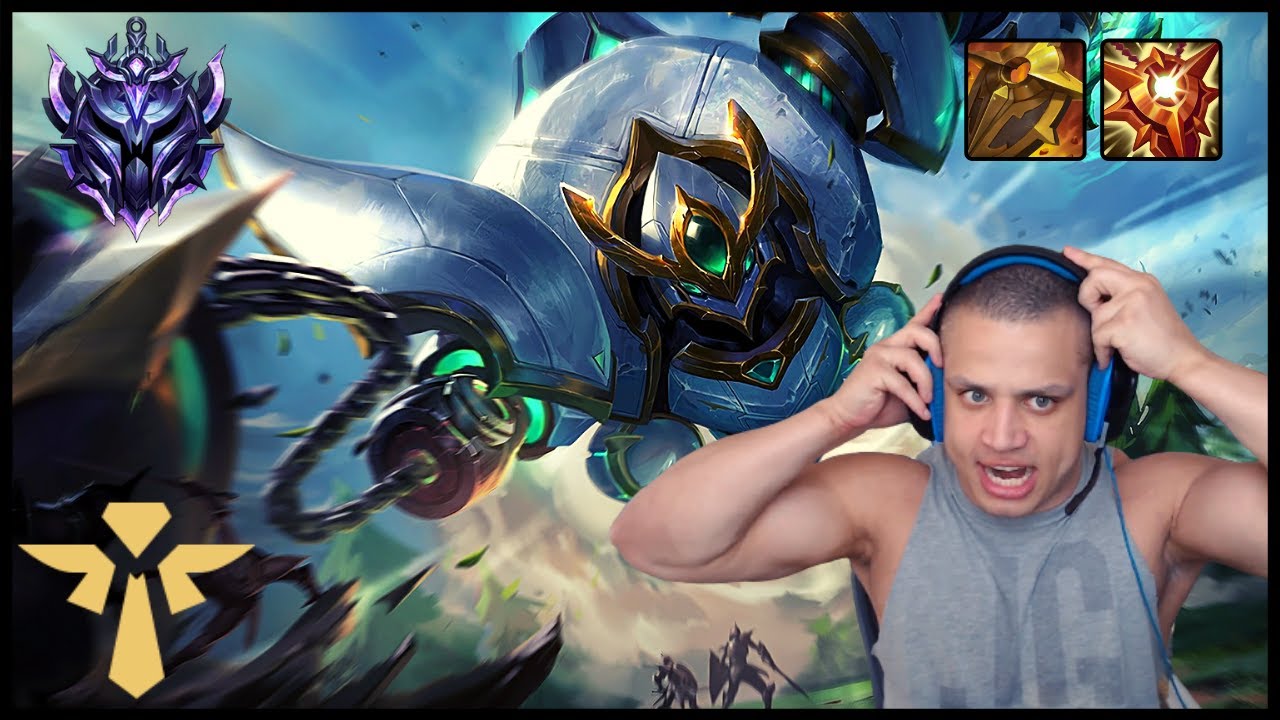 ⚓ Tyler1 WE FOUND MELVIN IN DIAMOND | Blitzcrank Support Gameplay | Season 11 ᴴᴰ