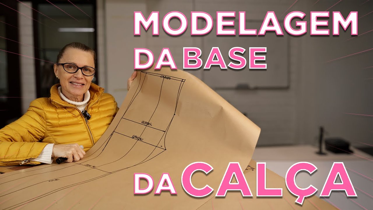 Aprenda como fazer a modelagem perfeita da base da sua calça!
