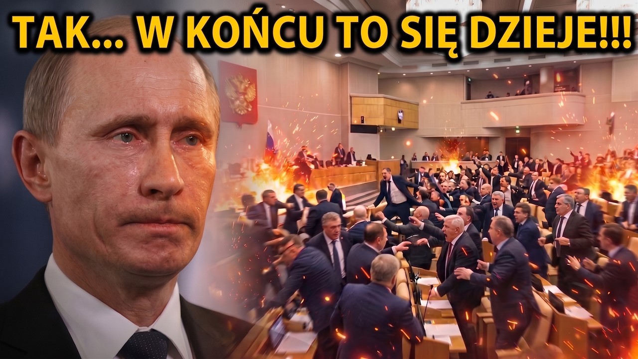 Rosyjski Parlament zrobił coś NIEWYOBRAŻALNEGO... Putin stracił WŁADZĘ