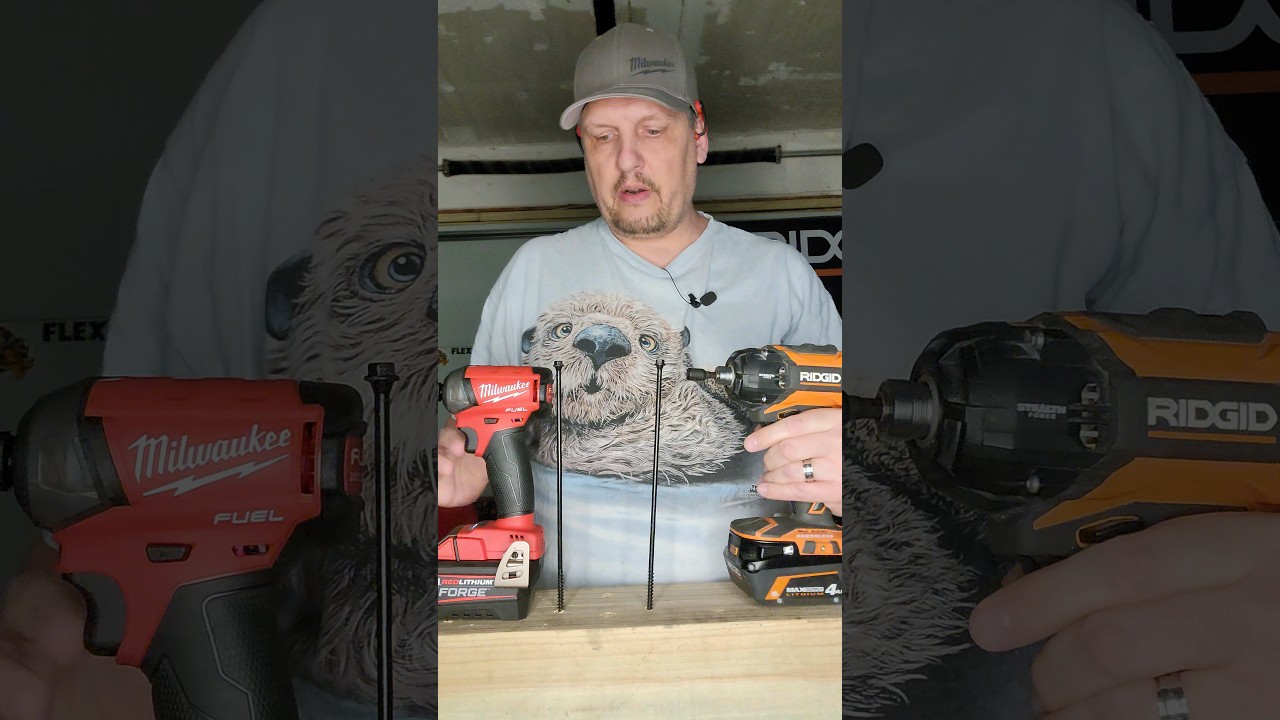 Ridgid Exposing Milwaukee?! Yes! #ridgidtools #ridgid #milwaukeetools #milwaukee #ToolOff #tooltest