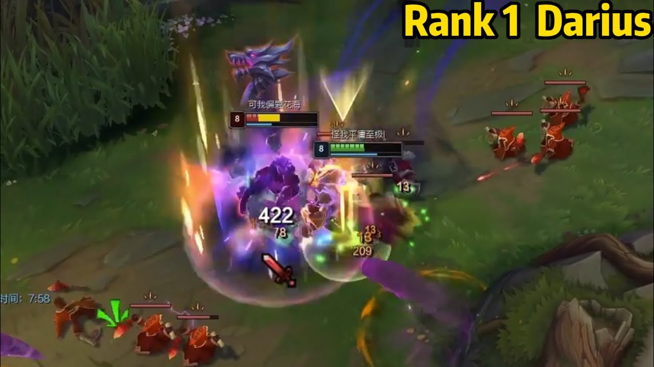 Rank 1 Darius: His Darius is GOD LEVEL!