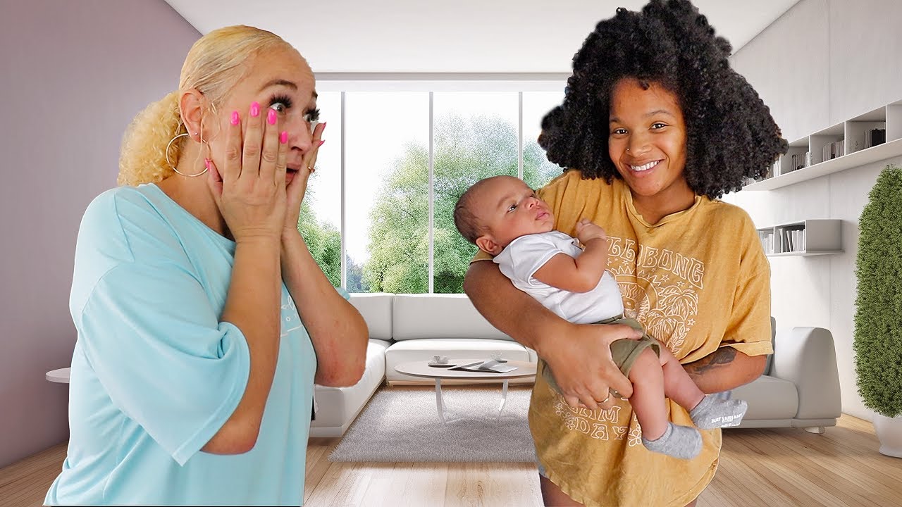 NEWBORN MEETS HIS GRANDMA FOR THE FIRST TIME! *EMOTIONAL*