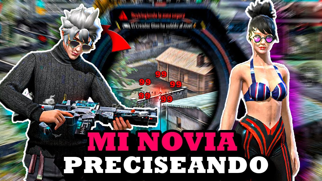 🎯 ¡PRECISO EN MIRA LETAL con mi NOVIA en FREE FIRE MAX! 🔥💀 | LEO Z
