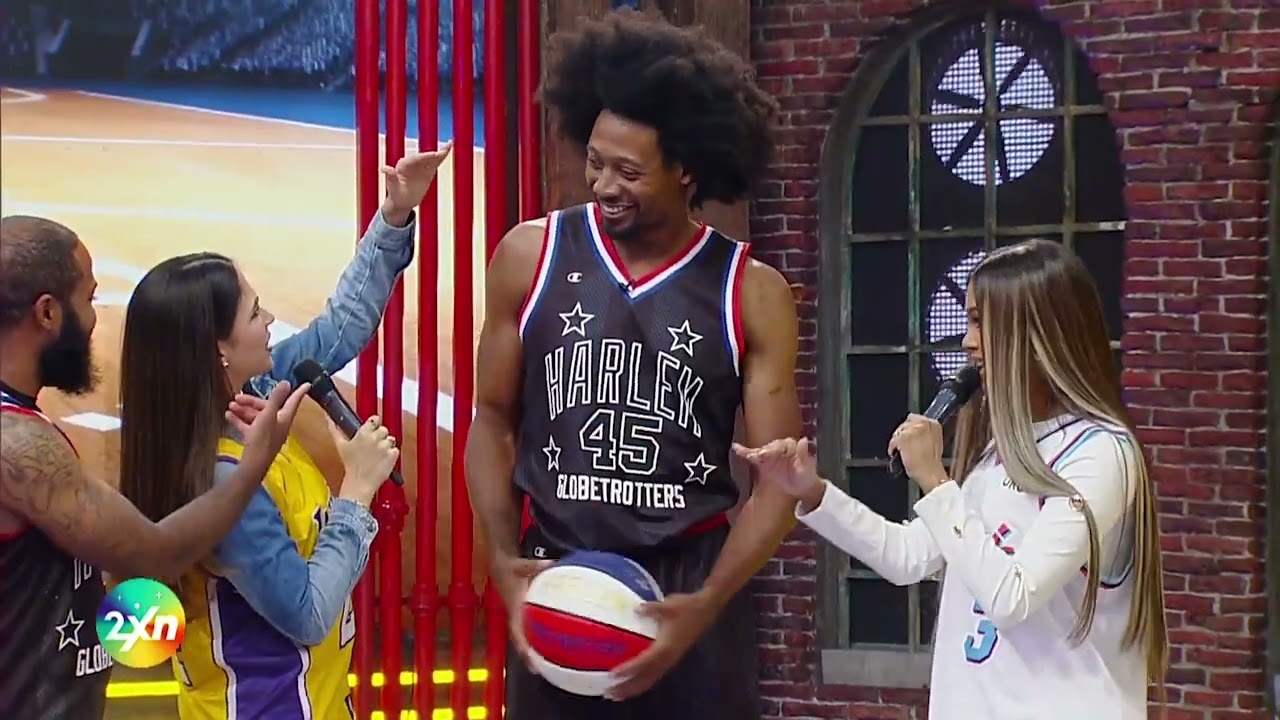Los Harlem Globetrotters hacen su aparición en el programa | 2 NIGHT X LA NOCHE