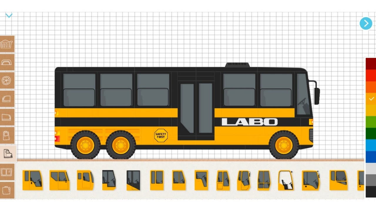Labo Construction Truck | Mini Bus Van