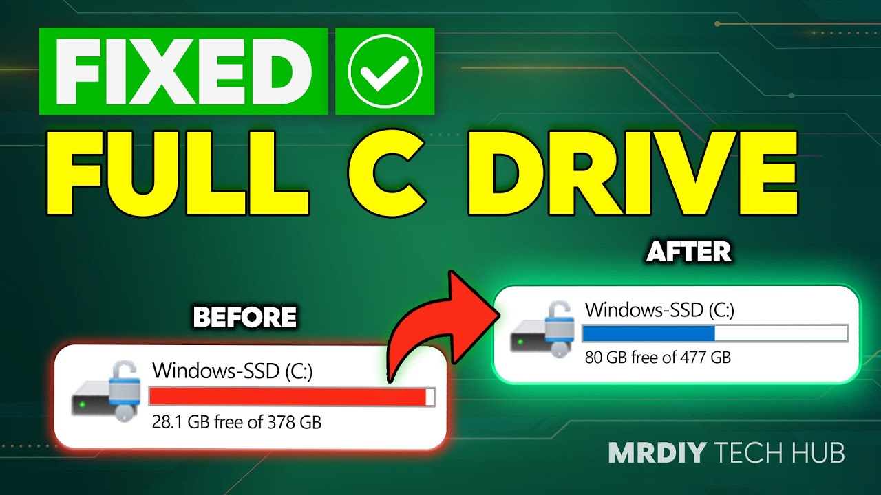 Storage is getting expensive? Free up space on C drive | Extend C drive