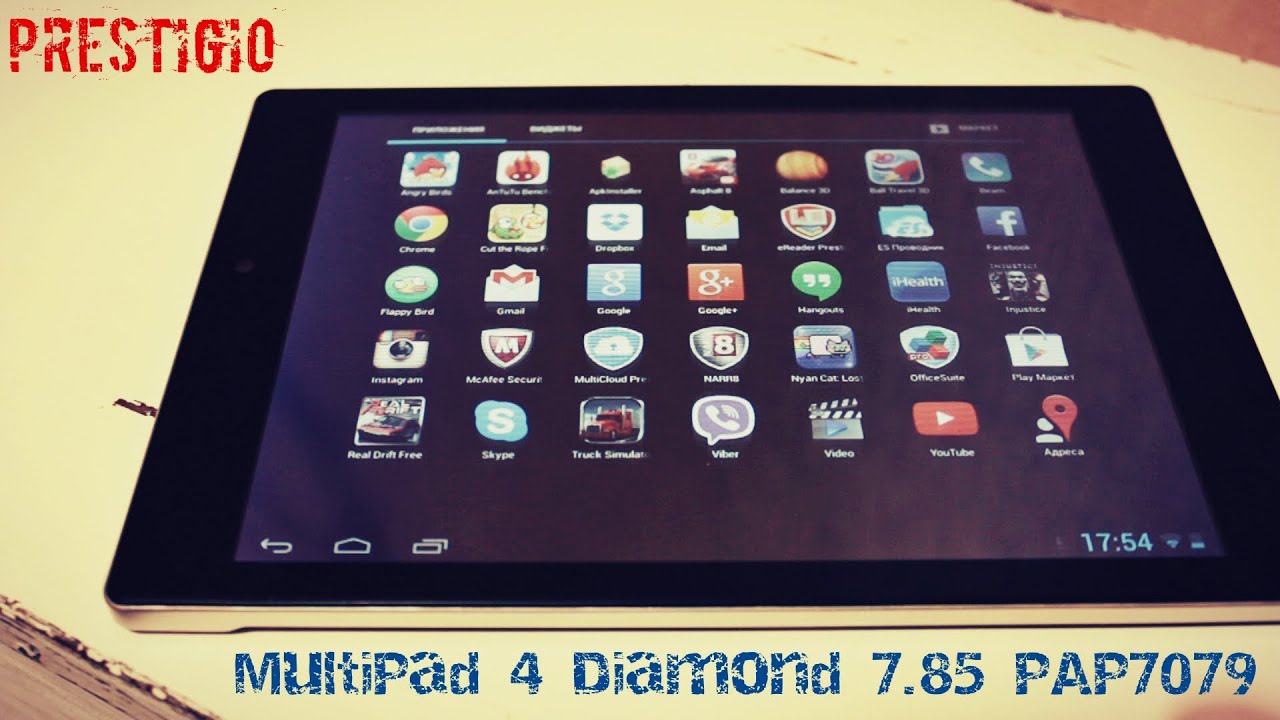 Обзор Prestigio MultiPad 4 Diamond 7.85 PMP7079