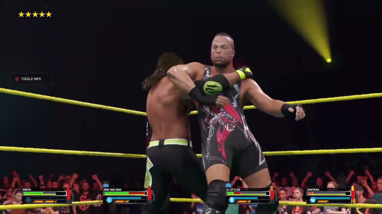 TNA GENESIS 2027 | Pentagon Jr vs Mike Santana vs RVD vs  AJ Styles | TNA World Title Gauntlet