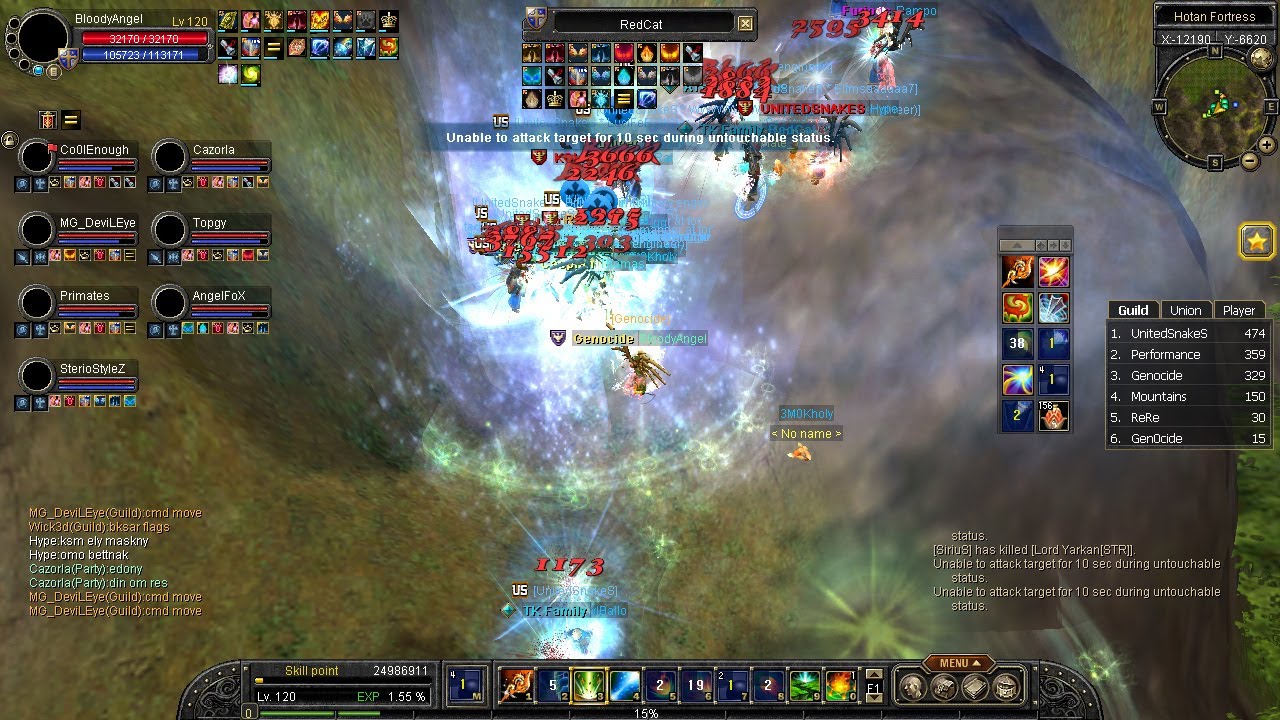 Caspian Online | Genocide Versus All Server | Hotan Fortress War (3/7/2021)