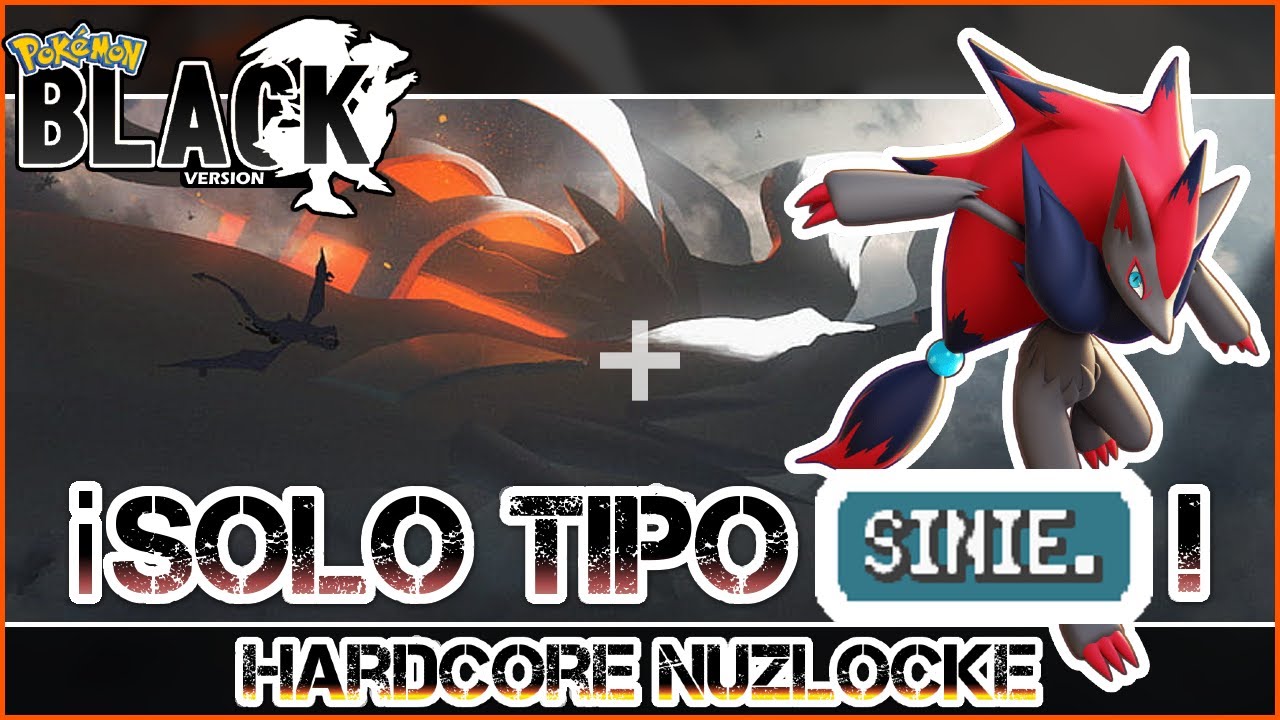 Así Completé (casi) POKÉMON NEGRO Solo Con Pokemon TIPO SINIESTRO