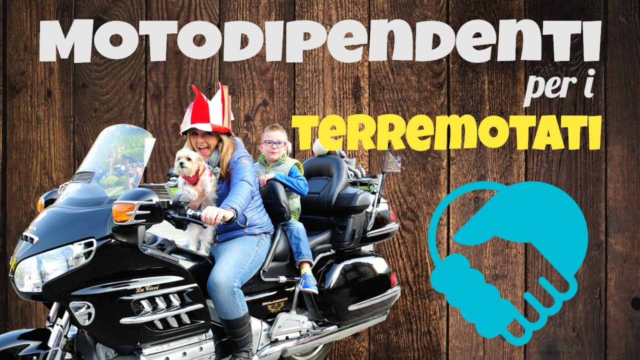 Motodipendenti per i #terremotati 🚲 《Una goccia💧 nell'oceano🌊》❤💕