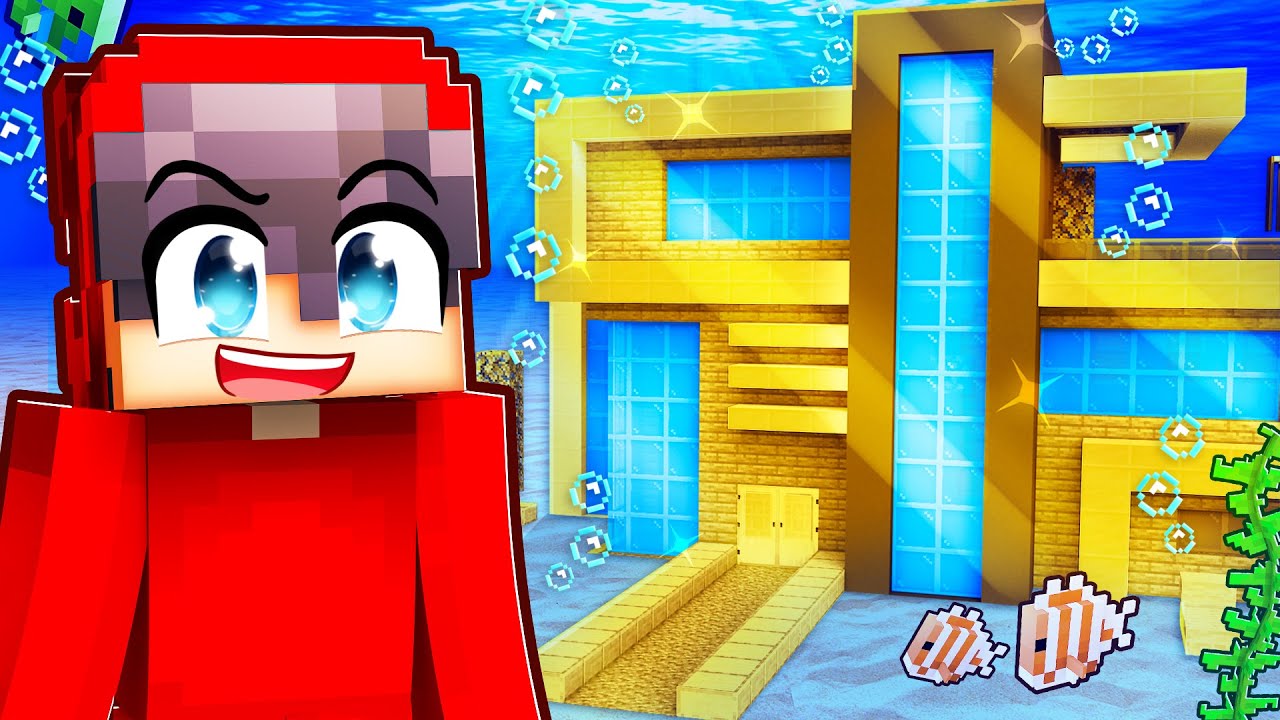 Подводная битва построек Minecraft: $1 против $1 000 000!
