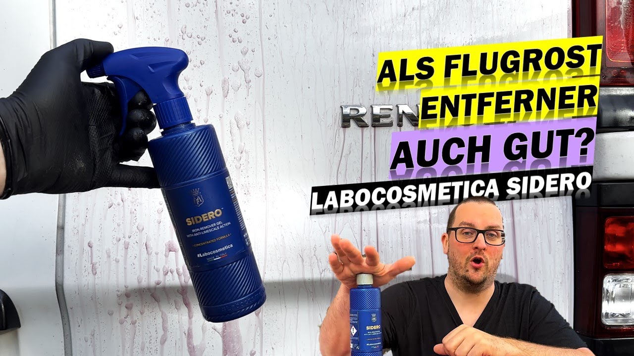 Auch als Flugrostentferner TOP: Labocosmetica Sidero überzeugt im Test gegen Gyeon Iron