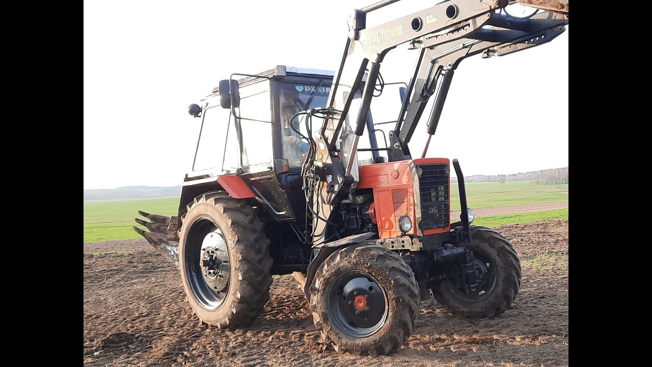 MTZ 82 UK Krauna mėšla.