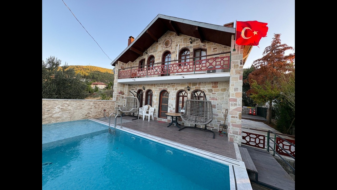 BURHANİYE TAYLIELİNDE SATILIK HARIKA VİLLA.KOD:2991.HUSEYİN CALISKAN:0,533,522,0028