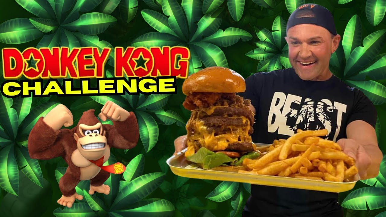 The Donkey Kong Burger Challange