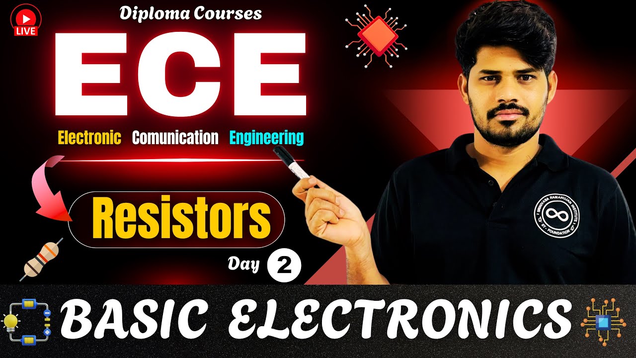 Identifying Resistance Value using Colour Coding (4-Band & 5-Band Resistors | Resistors | Day 2