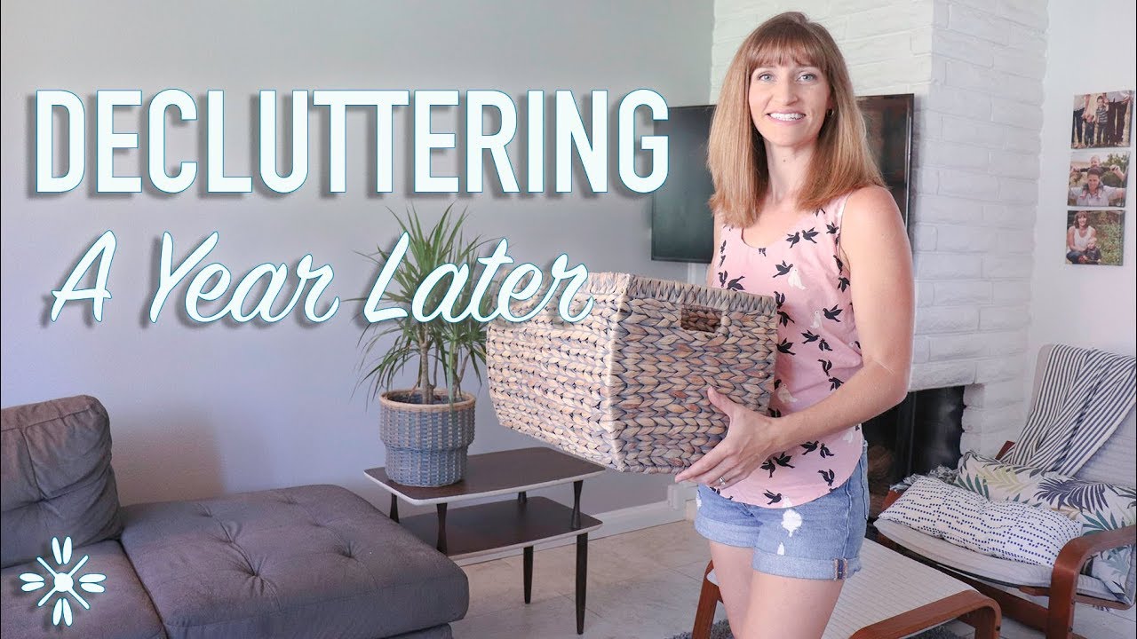 Decluttering Results - A Year Of Decluttering - Minimalism Family of 4